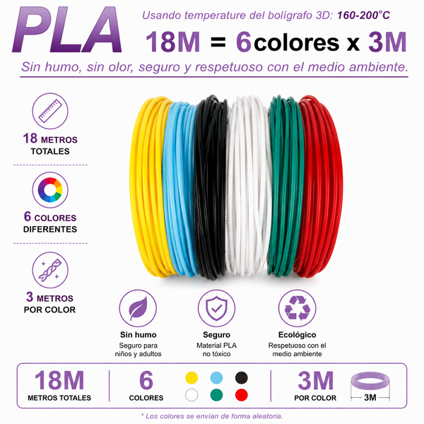 Filamento PLA