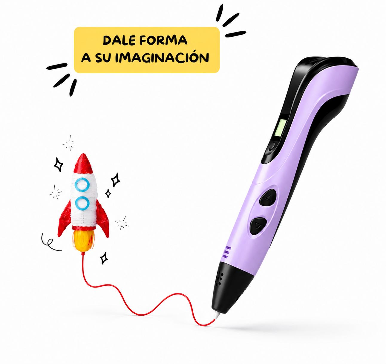 Bolígrafo 3D Pro™ | Crea en el aire