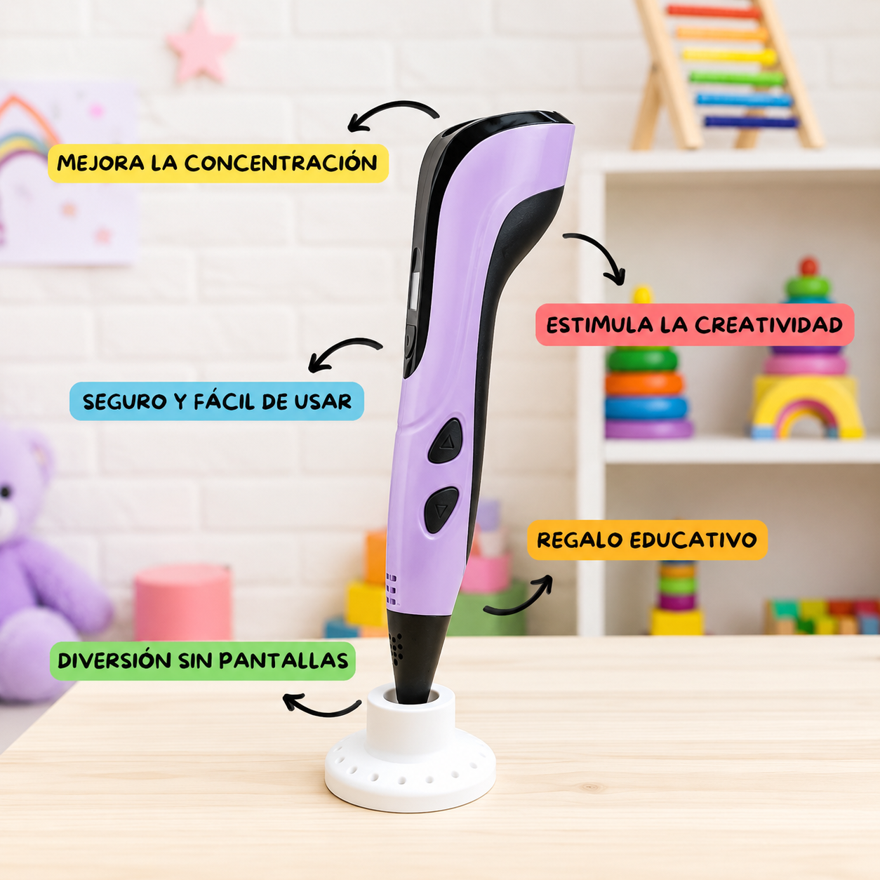 Bolígrafo 3D Pro™ | Crea en el aire