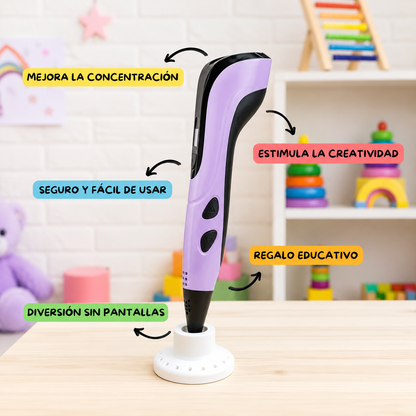 Bolígrafo 3D Pro™ | Crea en el aire